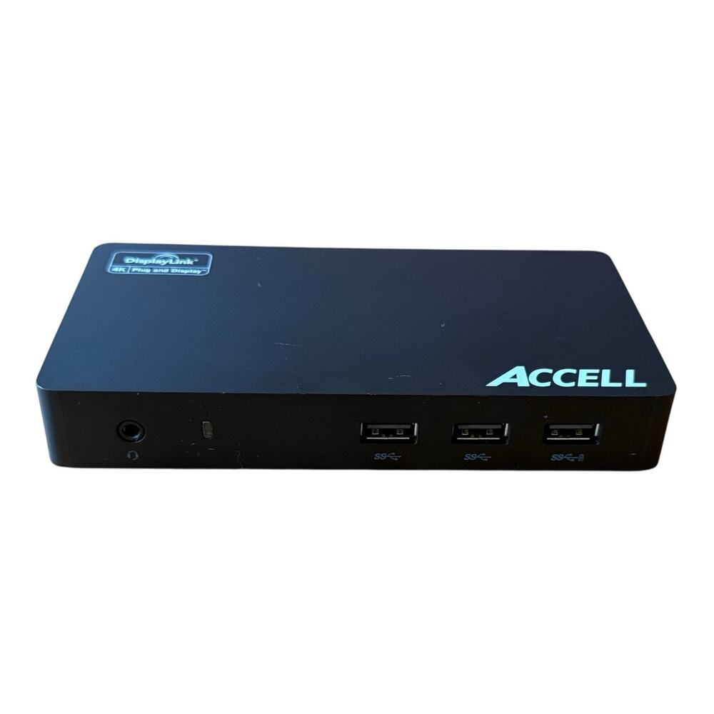 Accell USB 3.0 Full Function Docking Station - Unit Only - K172b-002b